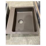 25' x 22' Composite Dual Mount Sink in Brown x3