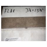 3' x 13' Shaw Flax Bullnose Tile x 3Boxes