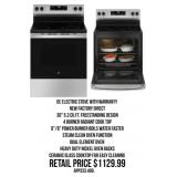 30' GE Electric Radiant Cook Top Stove