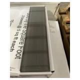 3' x 12' Carbon Flat Shaw Wall Tile x 3Boxes