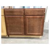 42' x 24' Base Cabinet in Dark Walnut