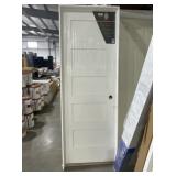 28' x 80' 5-Panel LH White MDF Interior Door