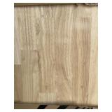 36' x 6' Unfinished Hevea Butcher Block