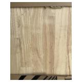 36' x 6' Unfinished Hevea Butcher Block