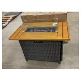 43' Propane Fire Table w/ Painted Iron Top