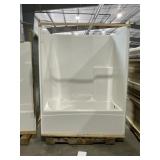 60' x 78' Fiberglass RH Shower/Tub Surround