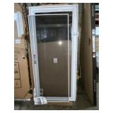 36' x 80' Full-View Storm Door with Screen