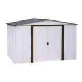 10' x 12' Metal Shed w/Sliding Doors