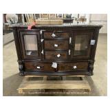 60'W San Marino Server with Marble Top