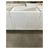 36' Shaker Sink Base Cabinet in White x 4