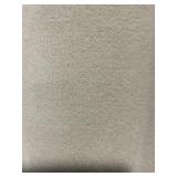 12 x 17 Short Plush Carpet Roll in Ivory x 180