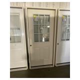 36' RH 9 Lite Fiberglass Exterior Entry Door