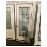 32' RH 15 Lite Fiberglass Exterior Door