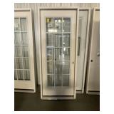 32' LH 15 Lite Fiberglass Exterior Entry Door