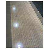 25.5' x 6' Unfinished Bamboo Butcher Block