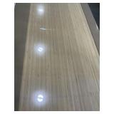 25.5' x 6' Unfinished Bamboo Butcher Block