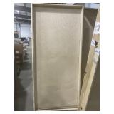 36' x 80' RH Unfinish Maple Door W/Concealed Hinge
