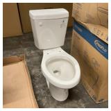 Proflo White High Efficiency Touch Free Toilet x2