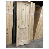 30" x 80" RH Pine 2-Panel Arch Top Interior Door