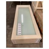 32" x 84" Poplar Barn Door Slab x 2