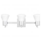 Quoizelï¿½ 3-Bulb Vanity Light in Chrome