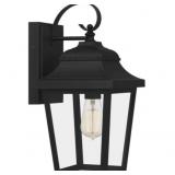 Ashley 1-Bulb Wall Lantern in Black x 4