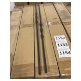 Oil Rubbed Bronze 1/2" Iron Balusters x 195 pcs