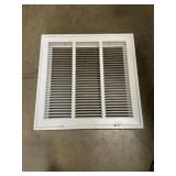 16" x 16" Air Return Filter Grille in White