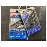 13 Pc. High Speed Steel Drill Bit Set x2