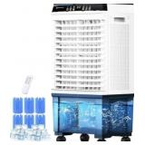 Portable Air Cooler in White