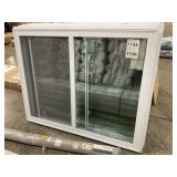 60" x 48" Vinyl Slider Window in White x 2