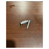 Mixed Lot of Lag Bolts and Shield Short x 2
