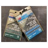 13 Pc. High Speed Steel Drill Bit Set x2