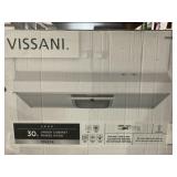 Vissaniï¿½ 30" SS Under Cabinet Range Hood in White