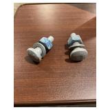(2) Buckets of Galvanized Guardrail Hardware