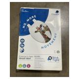 Elongated Giraffe Deco Toilet Seat in White