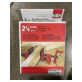 Besseyï¿½ 3/4" Pipe Clamp Fixture x 6