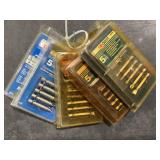 5 Pc. Screw Driver Bit Set x5