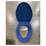 Bemisï¿½ Elongated Toilet Seat in Blue