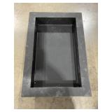 Vevorï¿½ 16" x 24" Shower Niche in Black