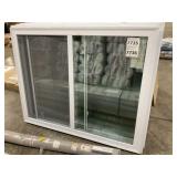 60" x 48" Vinyl Slider Window in White x 2