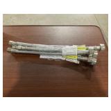 Bundle of (6) 12" Toilet Supply Lines