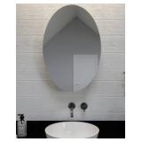 Frameless Aluminum Cabinet with Mirror