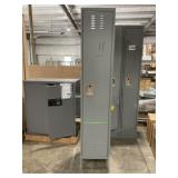 15"W x 78"H Single Storage Locker in Gray