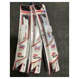 5 Pc. 6" 10 TPI Reciprocating Saw Blades x3