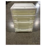 16"W x 21"H 5-Tier Storage Box Set with Rack x 2