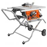 Ridgidï¿½ Heavy-Duty 10" Job Site Table Saw