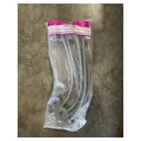 Bag of (6) 1/2" x 20" Faucet Connectors