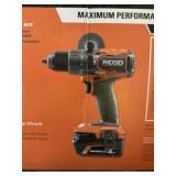 Ridgidï¿½ 18V Brushless 1/2" Hammer Drill/Driver Kit