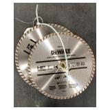 DeWalt 7" Saw Blade x2